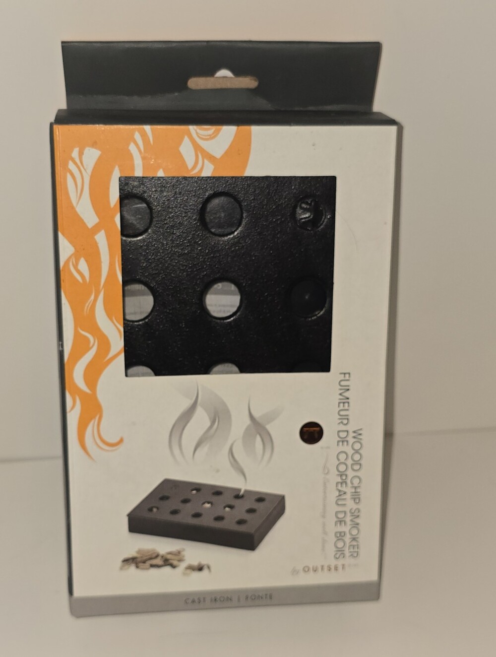 Outset Cast Iron Wood Chip Smoker